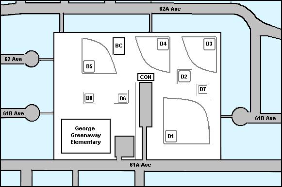 Field Map of Cloverdale Ball Park